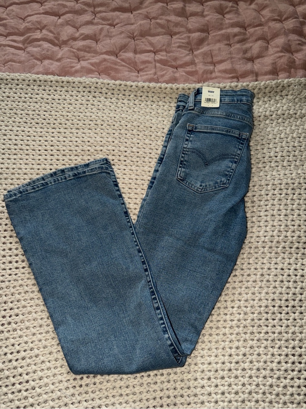 726 high rise flare Levi’s